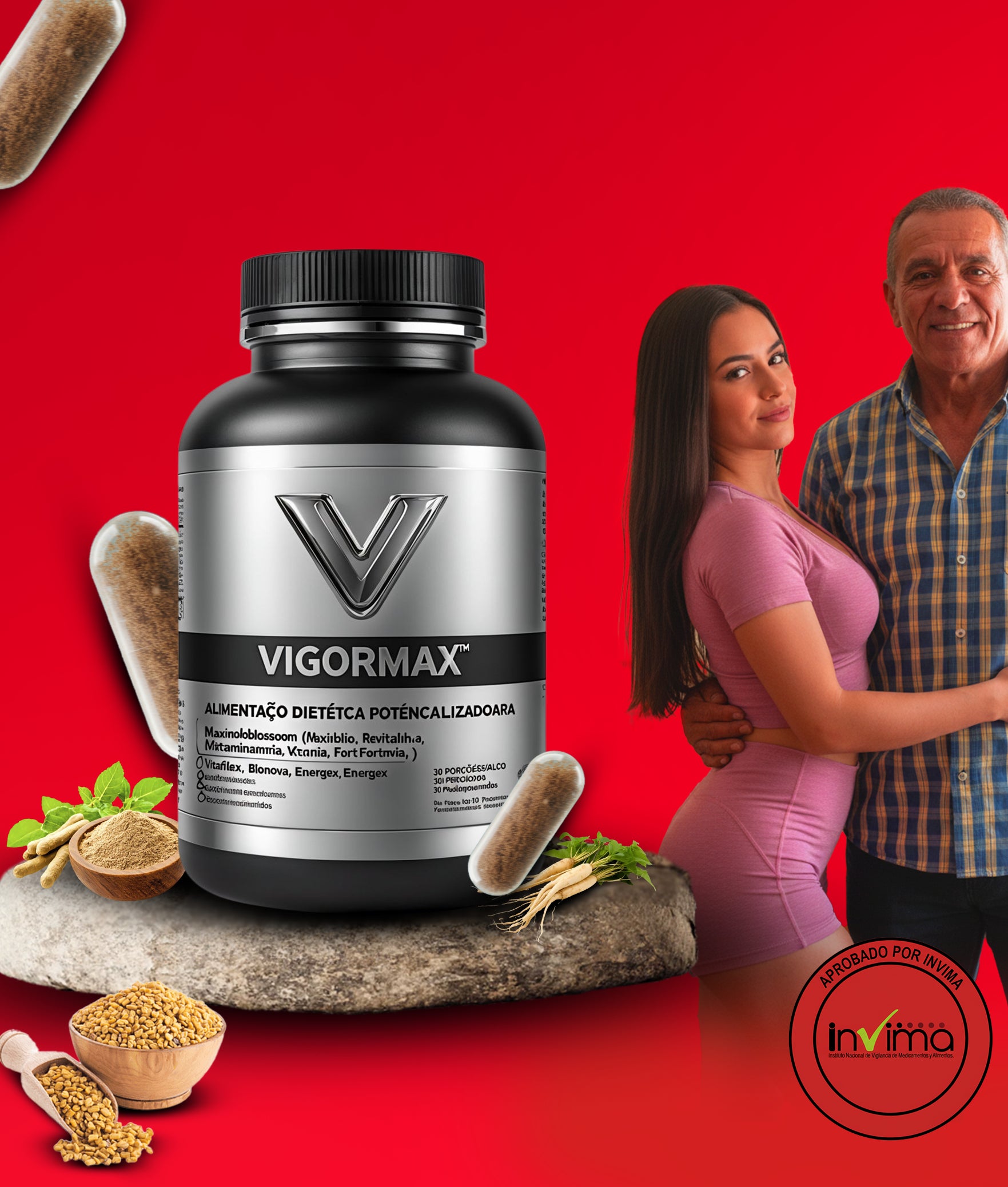 Vigor Max – Suplemento para el vigor masculino, la libido y la virilidad